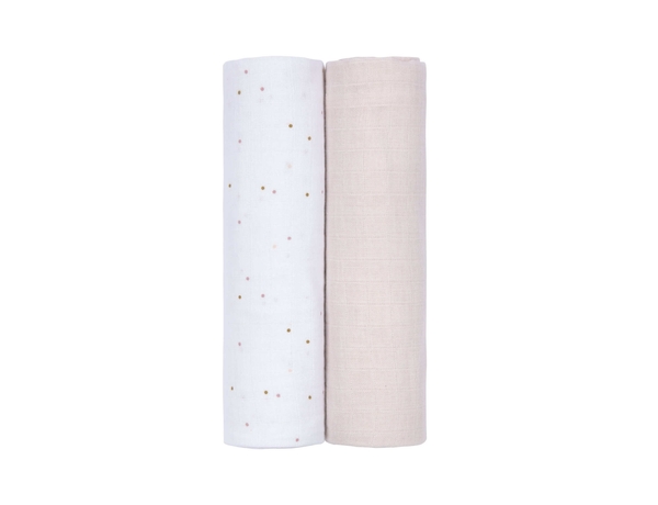 Swaddles 2pack roze