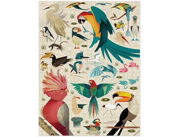 Puzzel World of Birds • 750stuks