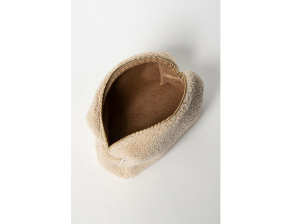 Pouch chunky beige
