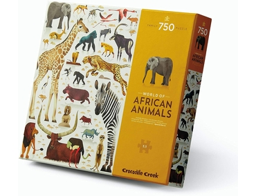 Puzzel World of African Animals • 750stuks