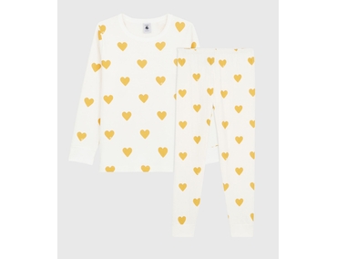 Pyjama gele hartjes