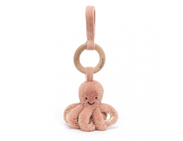 Rammelaar & houten bijtring Odell Octopus
